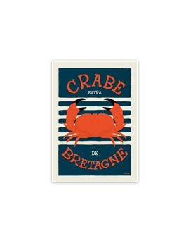 CARTE POSTALE CRABE