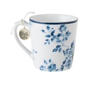 MUG 35CL LAURA ASHLEY BLUE CHINA ROSE