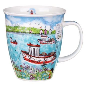 MUG NEVIS COASTAL VIEW BATEAU DE PECHE