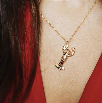 COLLIER CHAINE GIRARD LE HOMARD