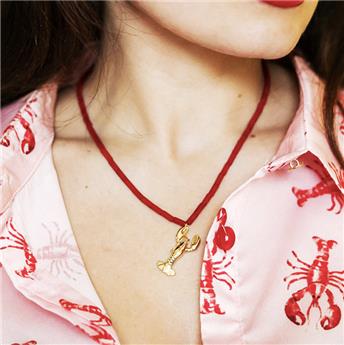 COLLIER PERLES GIRARD LE HOMARD