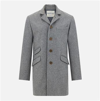 MANTEAU COURT MENTON GRIS