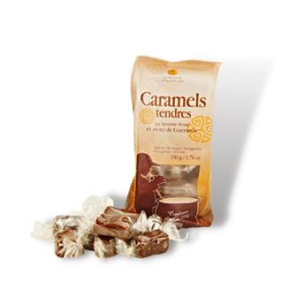 CARAMELS TENDRES BEURRE FRAIS SEL GUERANDE SACHET 150G