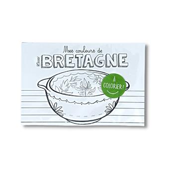 CARTE A6 BOL BRETON A COLORIER