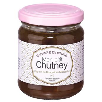 MON P´TIT CHUTNEY OIGNONS DE ROSCOFF ET MUSCADET 220G