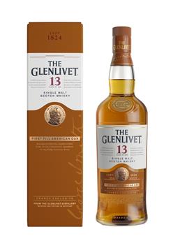 GLENLIVET 13 ANS FIRST FILL AMERICAN OAK 70CL 40°