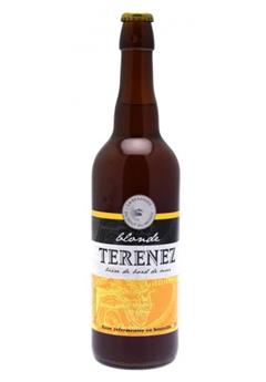 BIERE BLONDE TERENEZ 75CL 6.3°