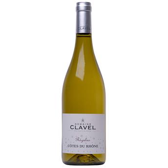 VIN BLANC 75CL DOMAINE CLAVEL COTE DU RHONE CUVEE REGULUS