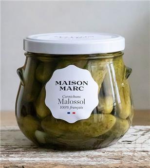 CORNICHONS MALOSSOL 440G MARC