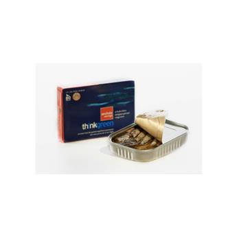 ANCHOIS SAUVAGE DE LA MER EGEE A L´HUILE D´OLIVE BIO 90G