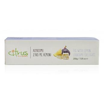 LOUKOUMS DE CHIOS FIGUES ET CITRON CITRUS 200G