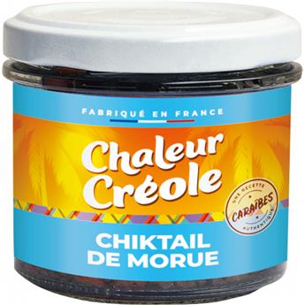 CHIKTAIL DE MORUE CHALEUR CREOLE 100GR
