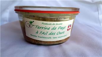 TERRINE A L´AIL DES OURS PUR PORC 190G