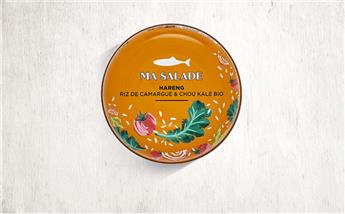 SALADE DE HARENG RIZ DE CAMARGUE CHOU KALE 175G