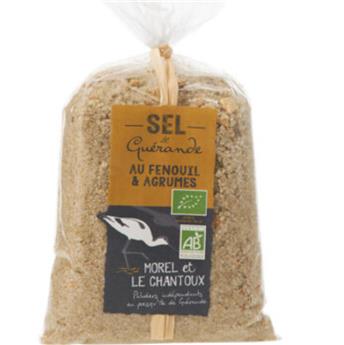 SEL AUX FENOUILS ET AGRUMES BIO SACHET 250G