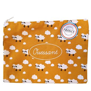 POCHETTE MIEL ALL OVER MOUTONS OUESSANT