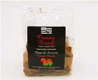 CROUSTY BREIZH TOMATE BASILIC 100G