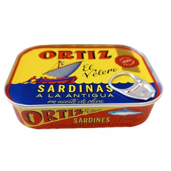 SARDINES A L´ANCIENNE A L´HUILE D´OLIVE 140G