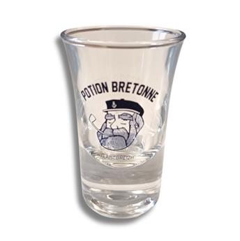 VERRE A SHOOTER POTION BRETONNE MARINE