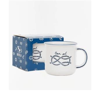 TASSE NOEUD MARIN BLEU