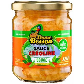 SAUCE CREOLINE DOUCE DAME BESSON 170 G