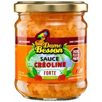 SAUCE CREOLINE FORTE  DAME BESSON 170G