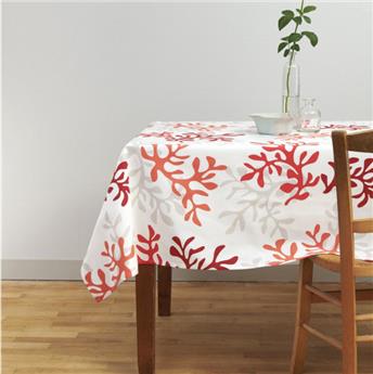 NAPPE ENDUITE CORAIL ROUGE  2 Dimensions au choix