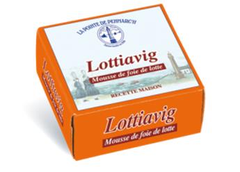 LOTTIAVIG MOUSSE DE FOIE DE LOTTE 1/10  75GR PENMARC´H