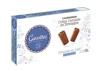 GAVOTTES CREPE DENTELLE CHOCOLAT AU LAIT 100 GR