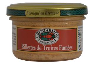 RILLETTES DE TRUITES FUMEES 90G CRUSTARMOR