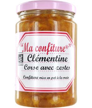 CONFITURE CLEMENTINE CORSE BIO 350G