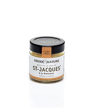 RILLETTES DE ST JACQUES A LA BRETONNE 100G GROIX