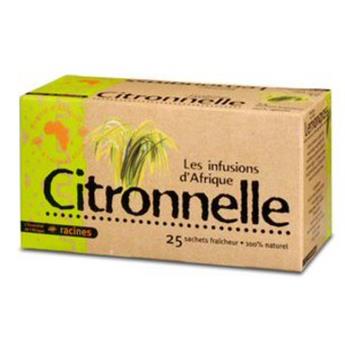 TISANE CITRONNELLE 40G 25 SACHETS RACINES