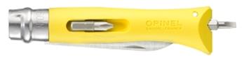 COUTEAU OPINEL N°9 BRICOLAGE JAUNE