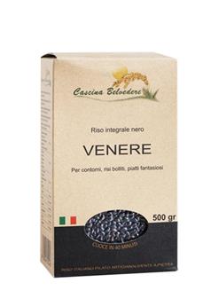 RIZ NOIR VENERE BOITE CARTON  BELVEDERE 500 G